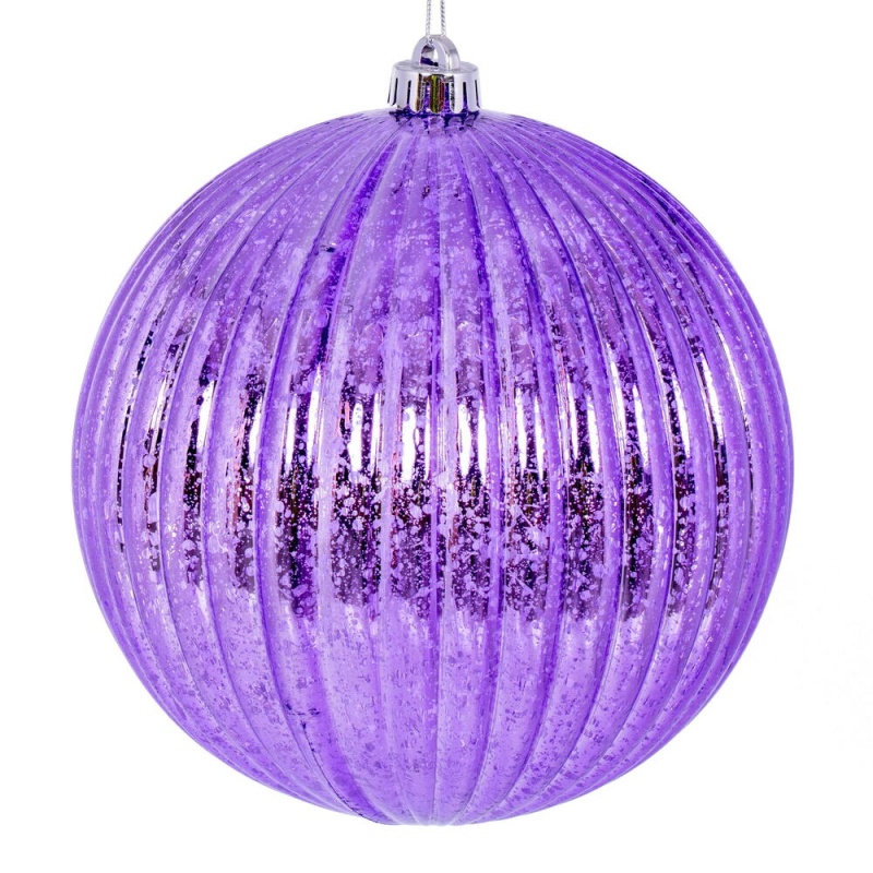 8" Lavender Mercury Lined Ball