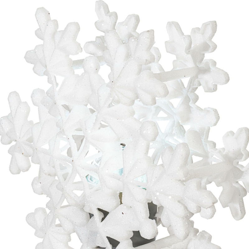 11.5" Motion Led Snowflake Tree Top