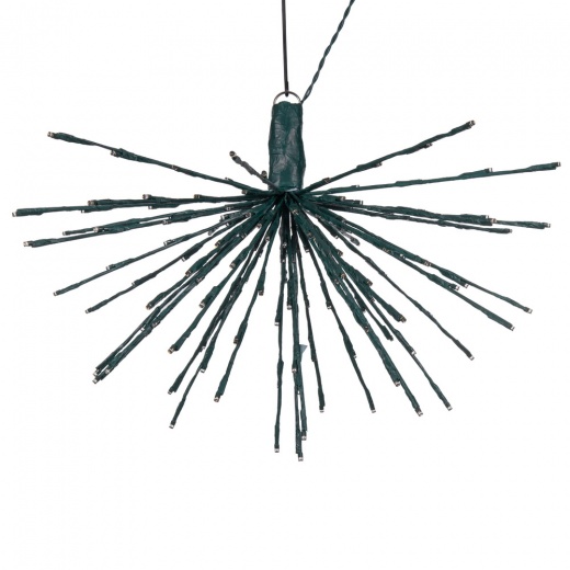 Vickerman 160Lt X 24" Green Starburst Warm White LED Lights