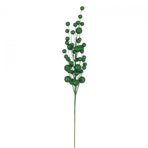 27" Green Multi Ball Glitr Spray 4/Bg