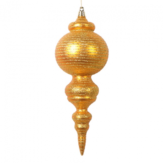 10" Matte Antique Gold Finial 2/Bag