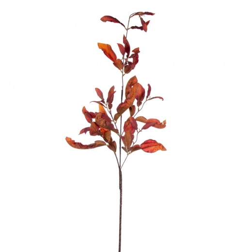 44.5" Orange Pomelo Leaves Spray