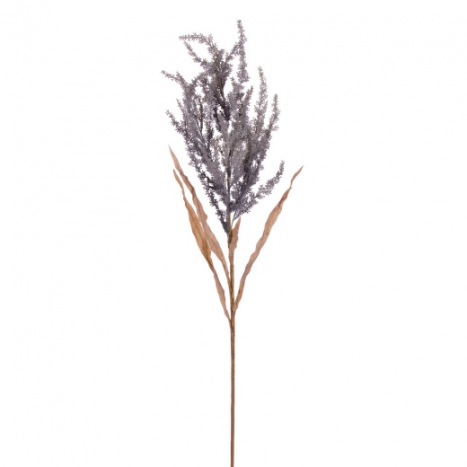 39" Gray Blue Plum Grass Spry 2/Bg - Artificial Dried Plum Grass Spray