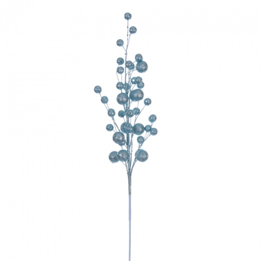 27" Baby Blue Multi Ball Glitter Spray - Buy Online for Unforgettable Celebrations