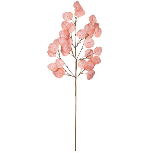 32" Peach Sd Eucalyptus Leaf Spray 3/b