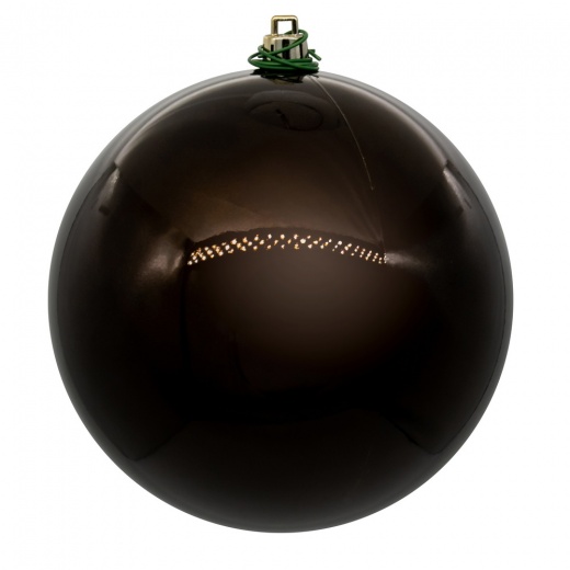 4.75" Chocolate Pearl Ball Uv Drill 4/Bg