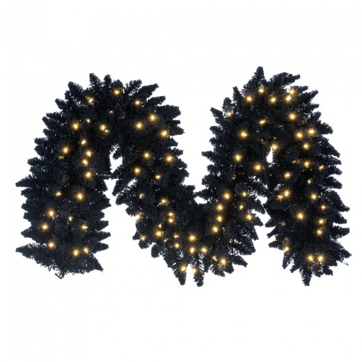 9' X 14" Flocked Black Fir Duralit 100Ww