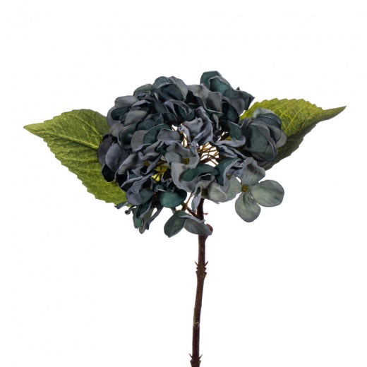 13" Blue Hydrangea Pick 3/Bag