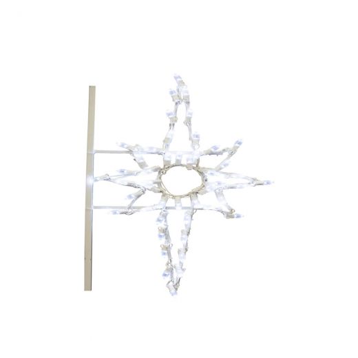 3' Bethlehem Star Pole Mount 47 Led C7