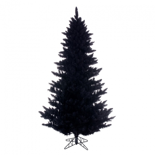 9' X 62" Flocked Black Fir 2326t