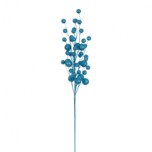 27" Turquoise Multi Ball Glitr Spry 4/Bg