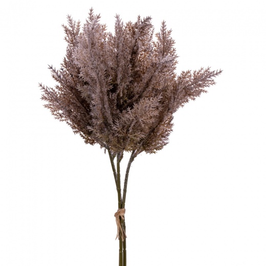 13.5" Light Brown Fern 2/Bundle - Artificial Decor for Home