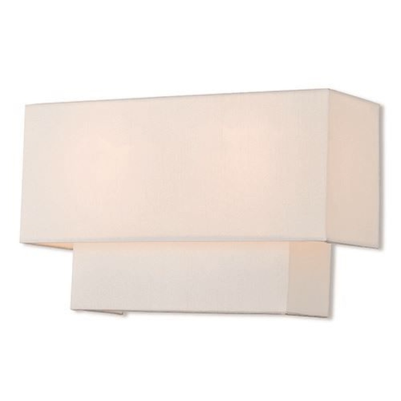 Livex Lighting Claremont 13 Inch Off White Wall Sconce
