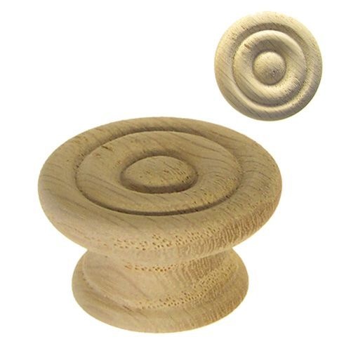 Restorers Classic Oak Knob With Rings