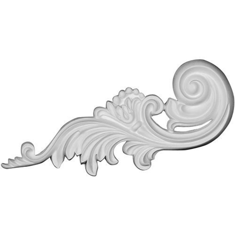 Restorers Architectural Medway 11 7/8 Inch Urethane Onlay Applique