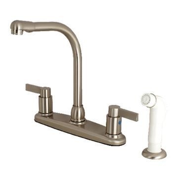 Restorers Nuvofusion Kitchen Faucet - White Sprayer