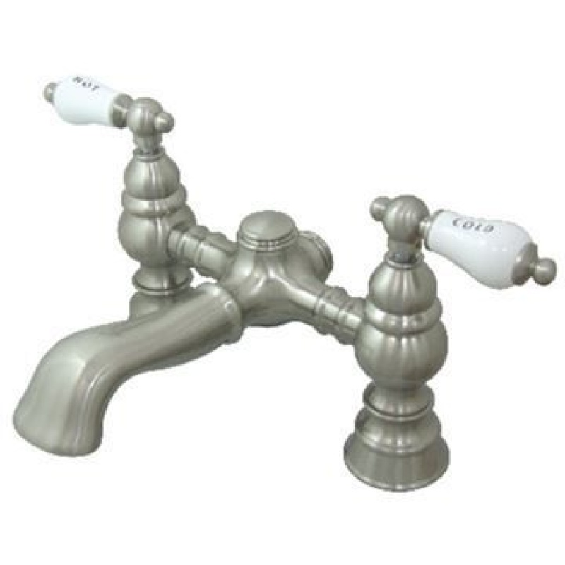 Vintage 7 Inch Deck Mount Tub Faucet