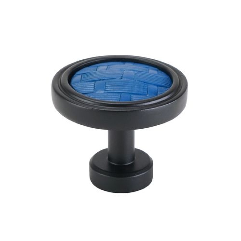 Carpe Diem Spectra Weaves Black And Deep Blue Knob