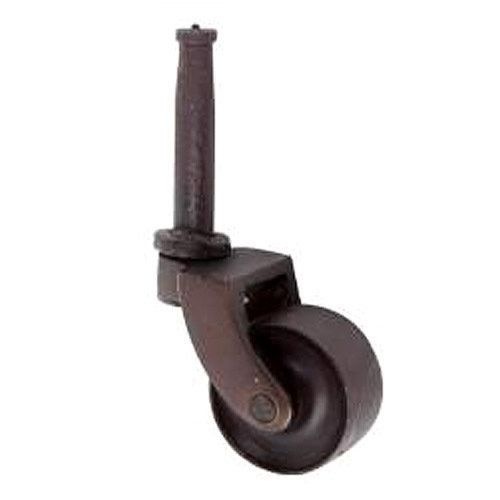 Restorers Solid Brass Swivel Wheel Caster - 1 1/2 Inch Wheel