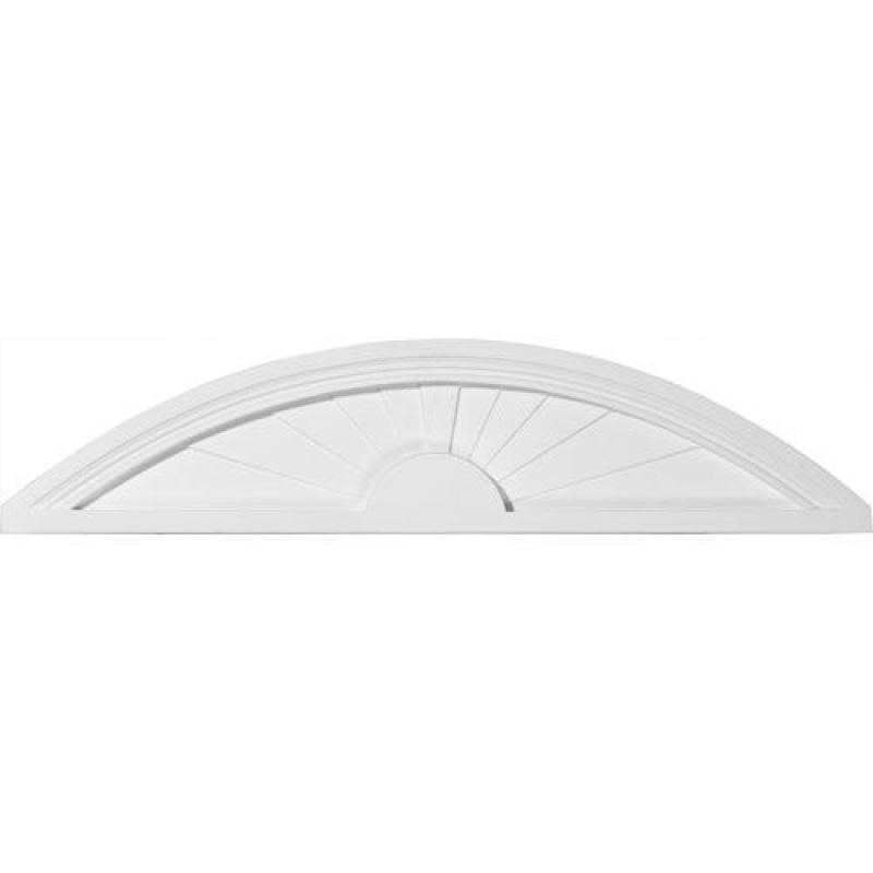 Half Round Elliptical Urethane Pediment