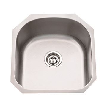 Hardware Resources 18 Gauge 20 Inch Stainless Single Utility Sink
