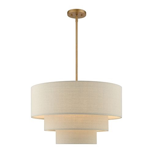Livex Lighting Bellingham 4 Light Pendant Chandelier