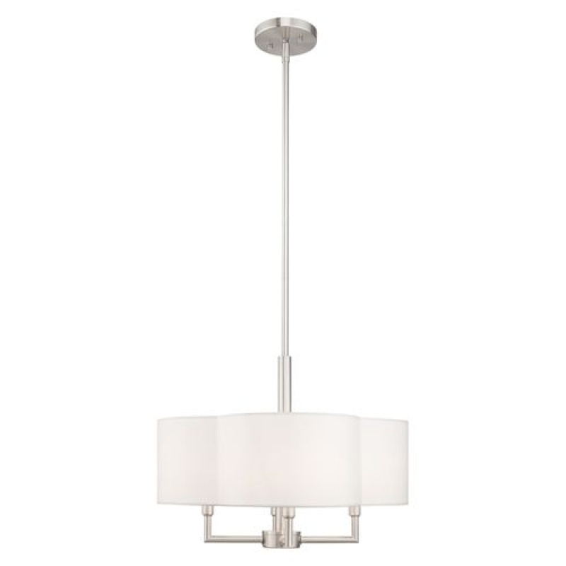 Livex Lighting Chelsea 4-Light Pendant Chandelier