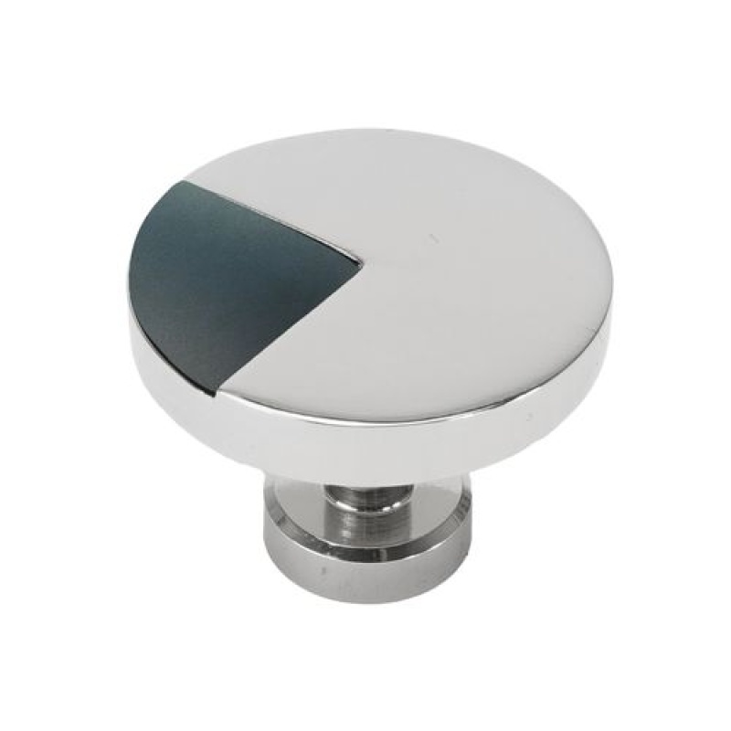 Carpe Diem Spectra Chrome and Blue Titanium Knob
