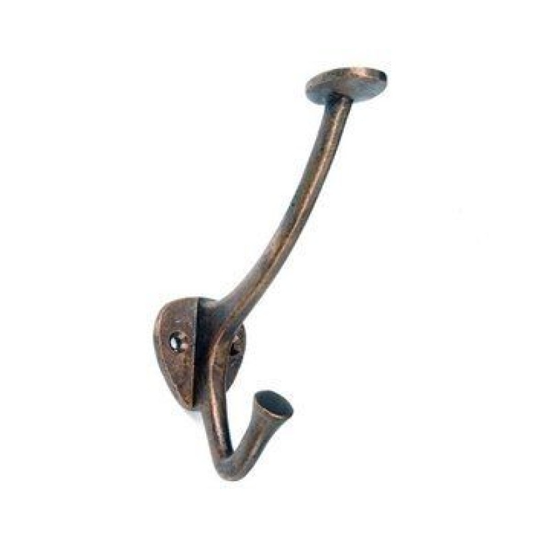 Restorers 4 1/2 Inch Iron Or Bronze Rustic Hook