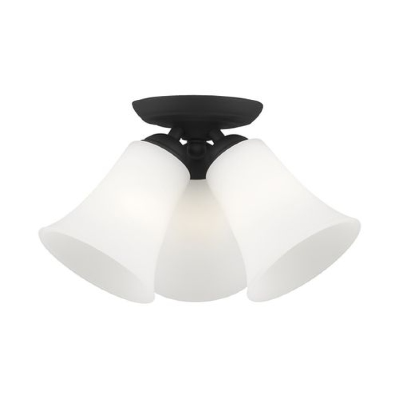 Ridgedale 3-Light Semi-Flush Ceiling Light