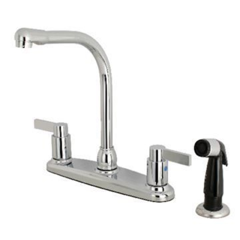 Restorers Nuvofusion Fb751ndl 8 Inch Kitchen Faucet & Sprayer
