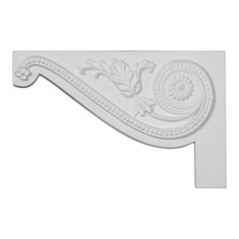 Restorers Architectural Pearl Large Urethane Stair Bracket