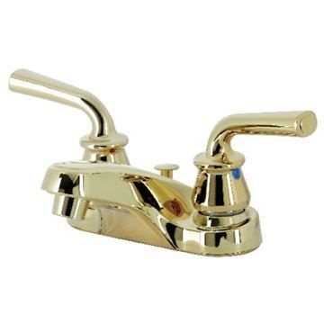 Restorers Restoration 4 Inch Lavatory Sink Faucet with Pop-Up