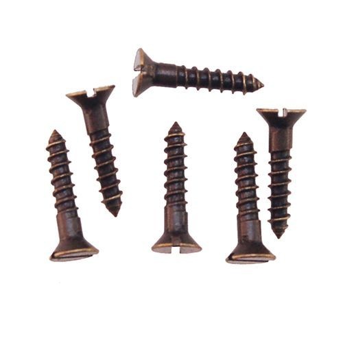 Restorers Classic #5 X 5/8 Inch Slotted Flat Head Screws - Pack Of 20