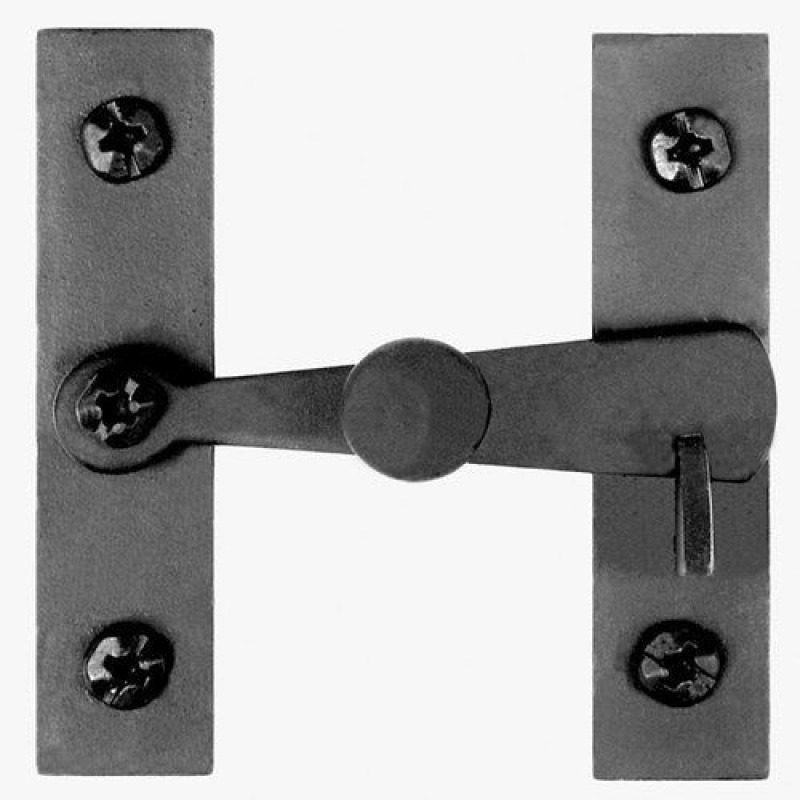 Acorn Bar Knob Cabinet Latch - 2 5/8 Inch X 2 1/2 Inch