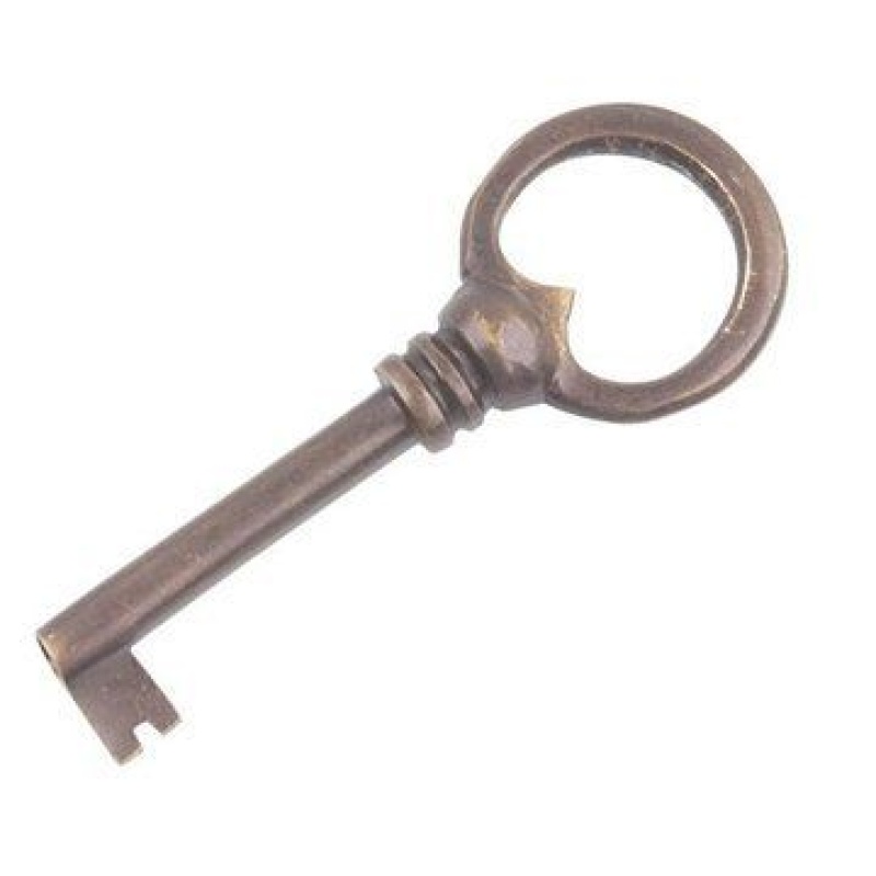 Restorers Antique Brass Skeleton Key