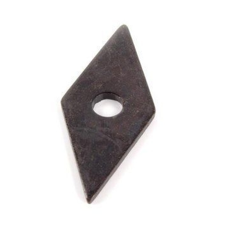 Restorers Black Diamond Wrought Iron Backplate