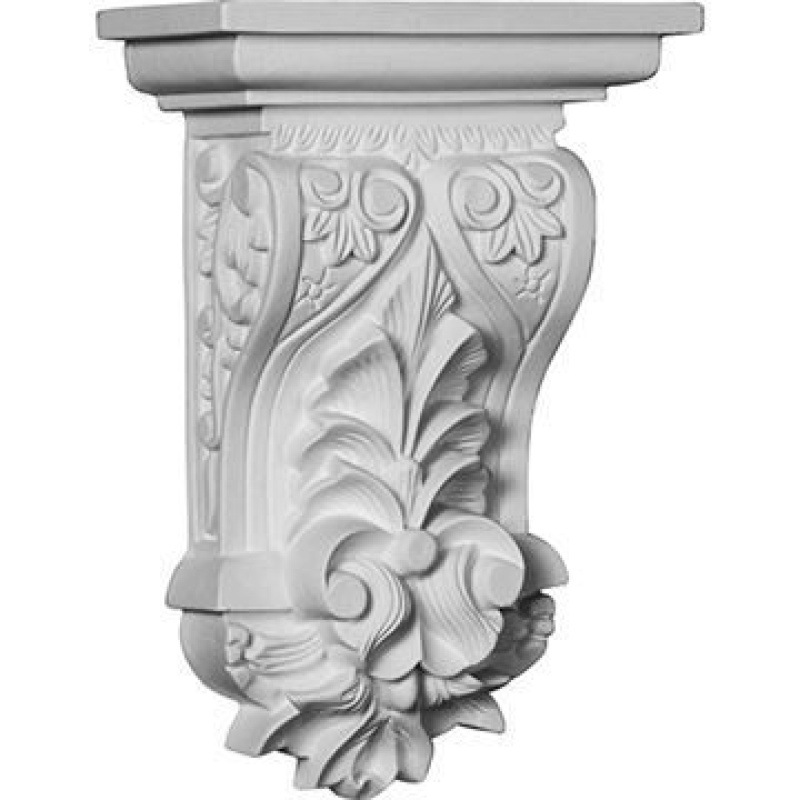 Restorers Architectural Nadia 10 1/2 Inch Urethane Corbel