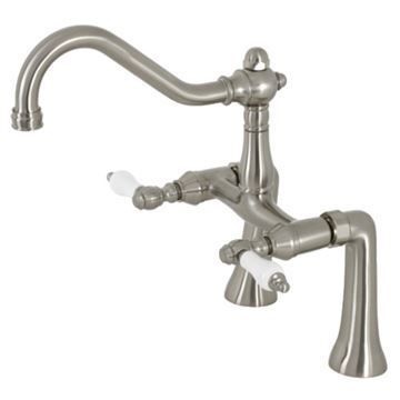 Restorers Restoration Ks323pl 7 Inch Deck Mount Clawfoot Tub Faucet