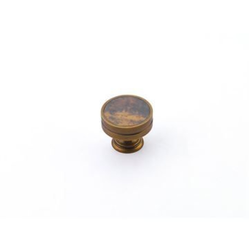 Tiger Penshell Round Band Cabinet Knob