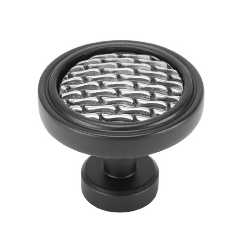 Carpe Diem Spectra Waves Black and Chrome Knob