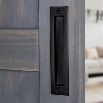 Ageless Iron Sliding Barn Door Flush Pull