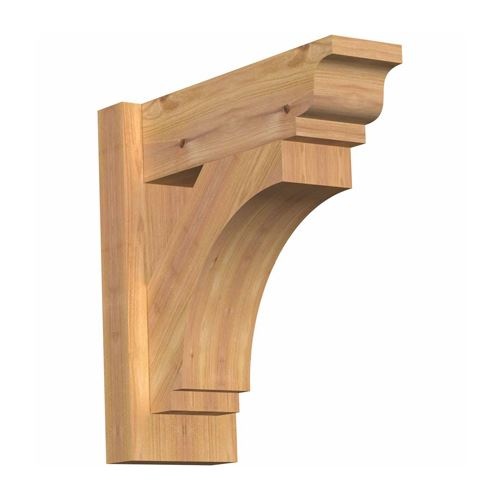 Rustic Imperial Outlooker Bracket - Handcrafted Rustic Wood Decor