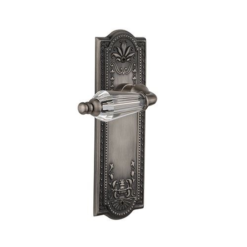 Nostalgic Warehouse Meadows Plate Door Set with Parlor Levers