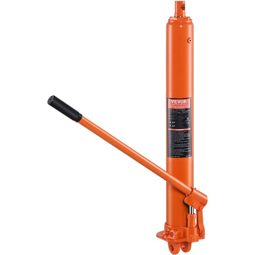 Vevor Hydraulic Long Ram Jack 3Ton Clevis Base Engine Hoist Cylinder Single Pump