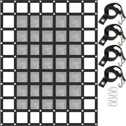 Vevor 6' x 4.7' Cargo Net with Mesh for Pickup Trucks