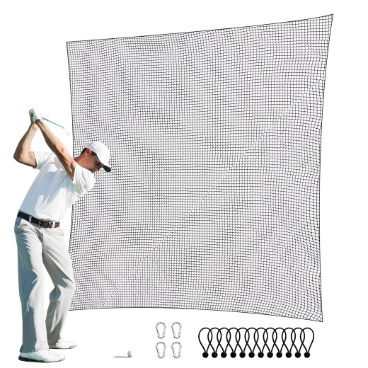Vevor 10x15ft Golf Practice Net Indoor Hitting Net for Baseball Hockey Soccer