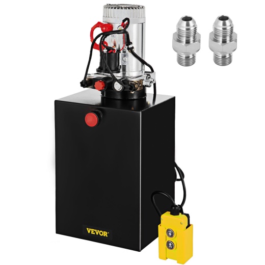 Vevor 20 Quart Hydraulic Power Unit - Double Acting Dump Trailer Pump