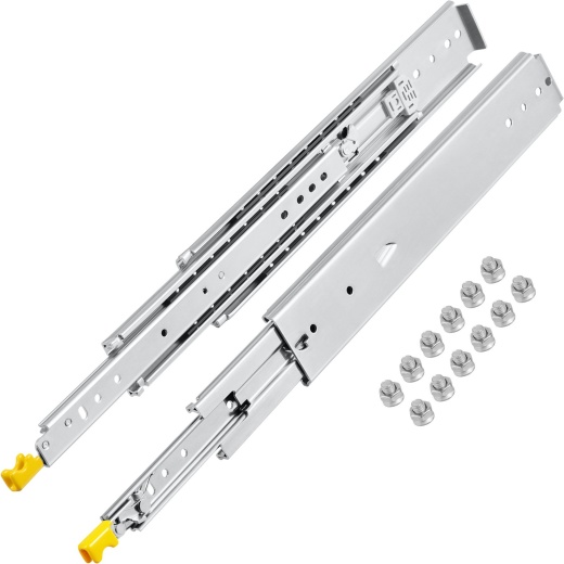 Vevor Drawer Slides With Dual Lock - Heavy-Duty Industrial Steel