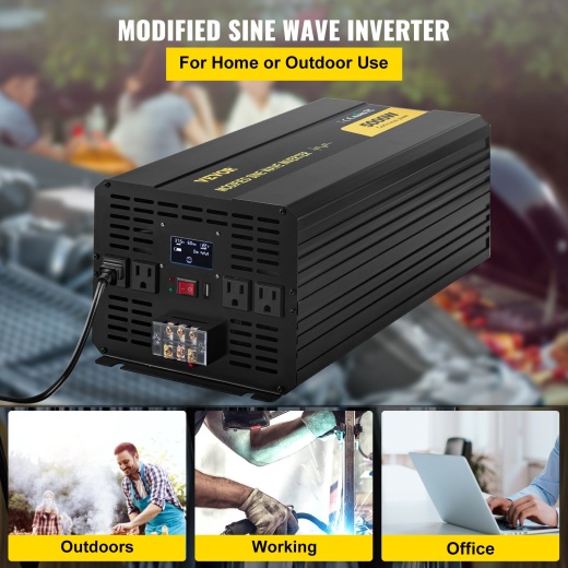 Vevor 5000W Modified Sine Wave Inverter
